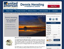 Tablet Screenshot of dennishensling.com